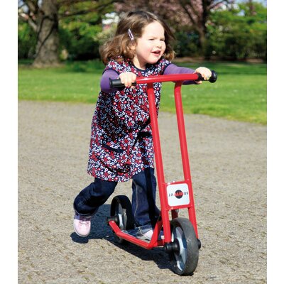 Trottinette rouge 2 roues - pour maternelle et  collectivité