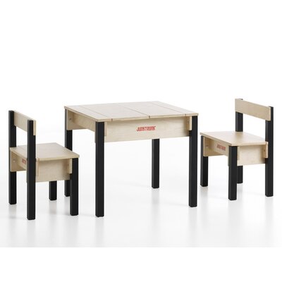 Table pour Lego avec rangement et 2 chaises