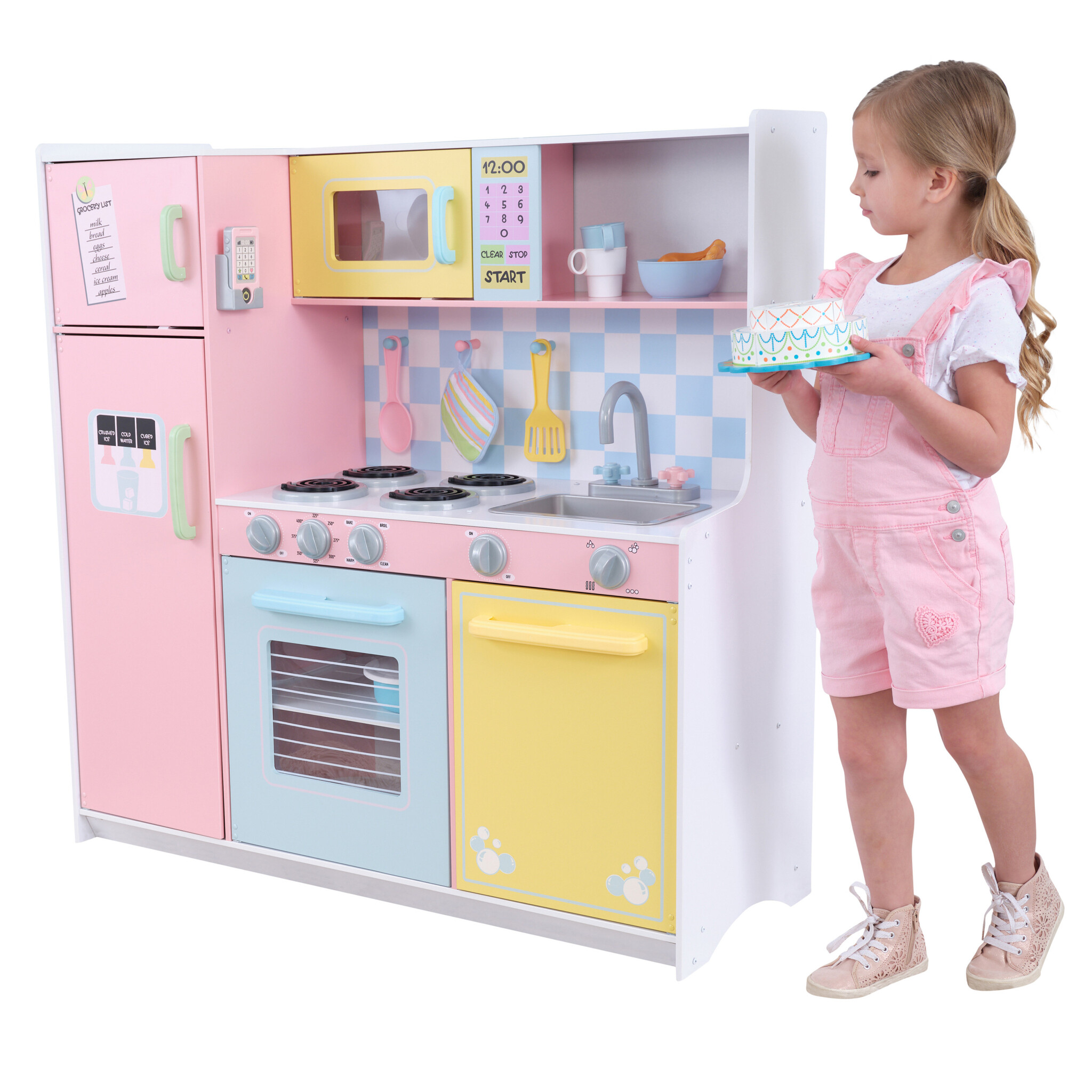 Cuisine enfant multi colorée - kitchenette jouet pour fille - Jeu