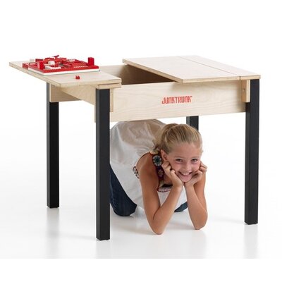 Kindertafel met 2 stoeltjes - speeltafel industrieel