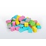 SoftBlocks grote zachte foam bouwblokken set - 50 stuks nordic colors