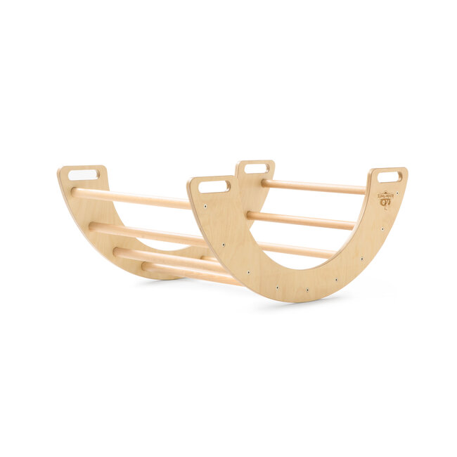 509 Crew Zoo 2-in-1 Klimboog Met Glijbaan En Klimplank - Hout | Indoor & Outdoor