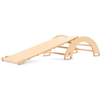 Pikler Arche de motricité avec toboggan