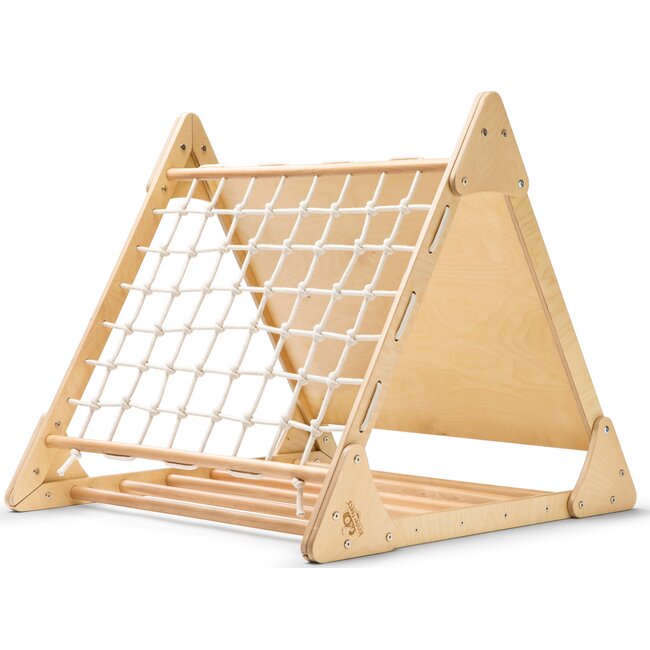 Pikler Triangle d'escalade Montessori en bois pour bebe et enfant