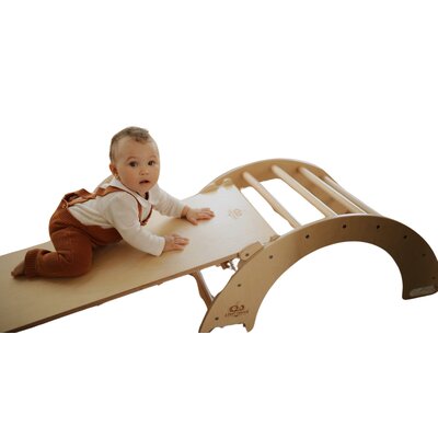 Pikler Arch climber and slide - climbing arch with ramp