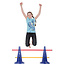 Obstacle course set with cones, hurdles and hoops - 12 pcs