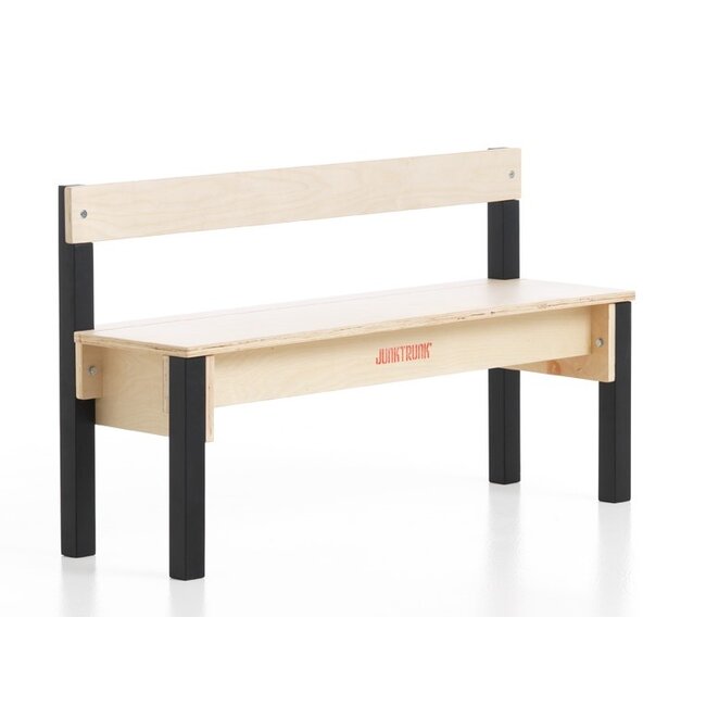 JunkTrunk Table en bois avec bancs pour enfants