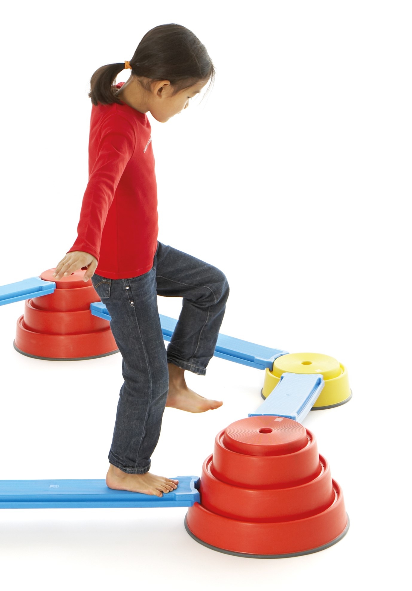 Gonge Build N' Balance Taktile Balken - Balancier-Spielzeug Für Kinder Bis 100 Kg