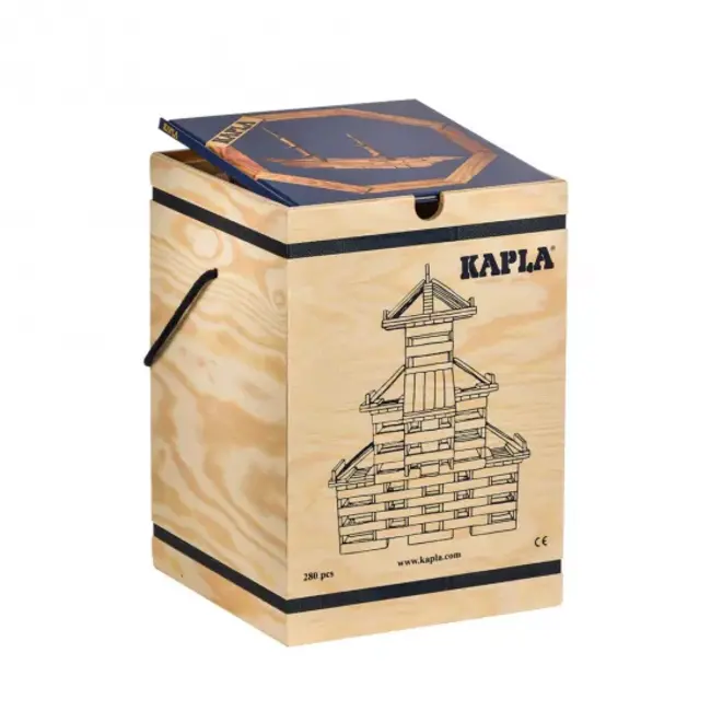 Kapla Kapla 280 planchettes avec caisse de rangement