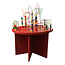 Bead Frame Table in red colour