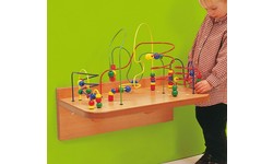 Wandspel, activiteitenbord, wandspelpaneel voor peuters in kinderopvang en speelhoek