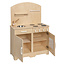 Montessori wooden play kitchen set -functional toy kitchen