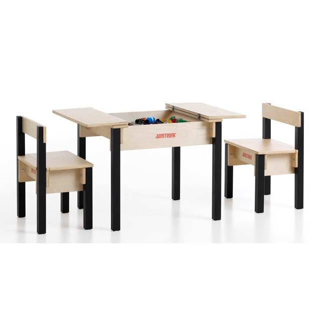 JunkTrunk Ensemble table et chaises pour enfants