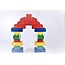 SoftBlocks rubber building blocks for kids - 42 pcs primary colours