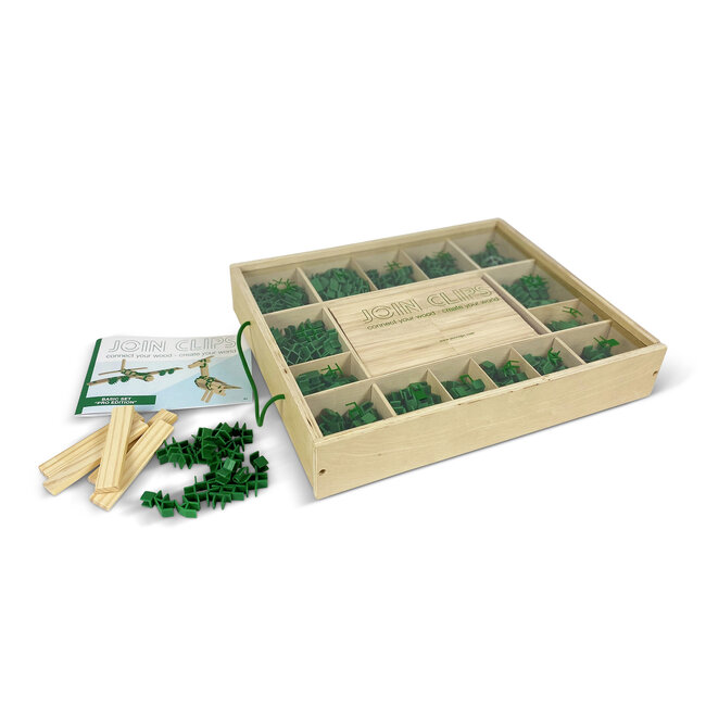 JOIN CLIPS Ensemble de base Pro - 400 clips et 80 planchettes