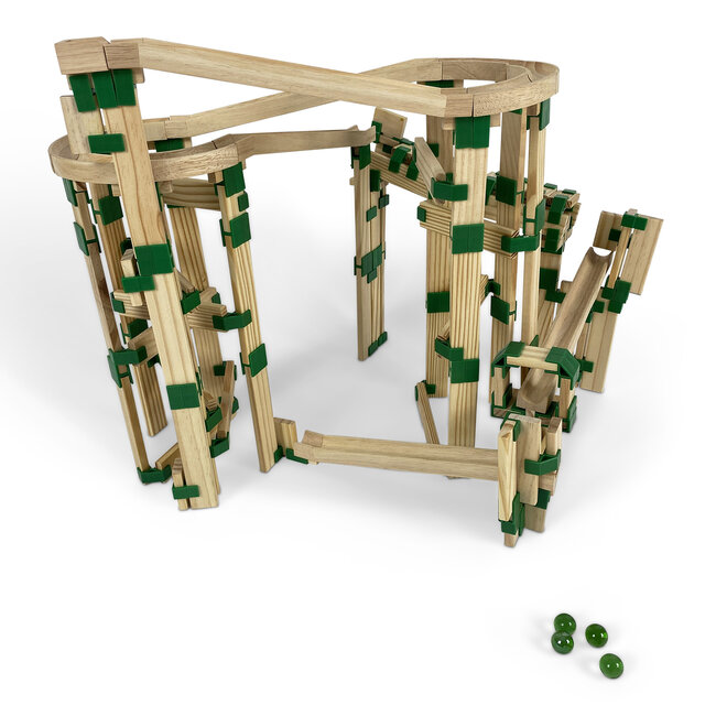 JOIN CLIPS Räder, Bauplatten und Murmelbahn Set  Erweiterungsset 3-in-1