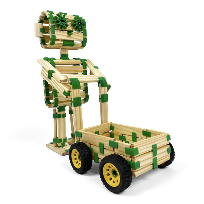 JOIN CLIPS wheels, building plates and marble track 3 in 1 expansion set