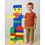 SoftBlocks Gummiartige Grossbausteine Type Lego 42 St. - klassische Farben