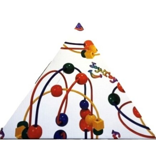 Large bead and wire toy with loopings