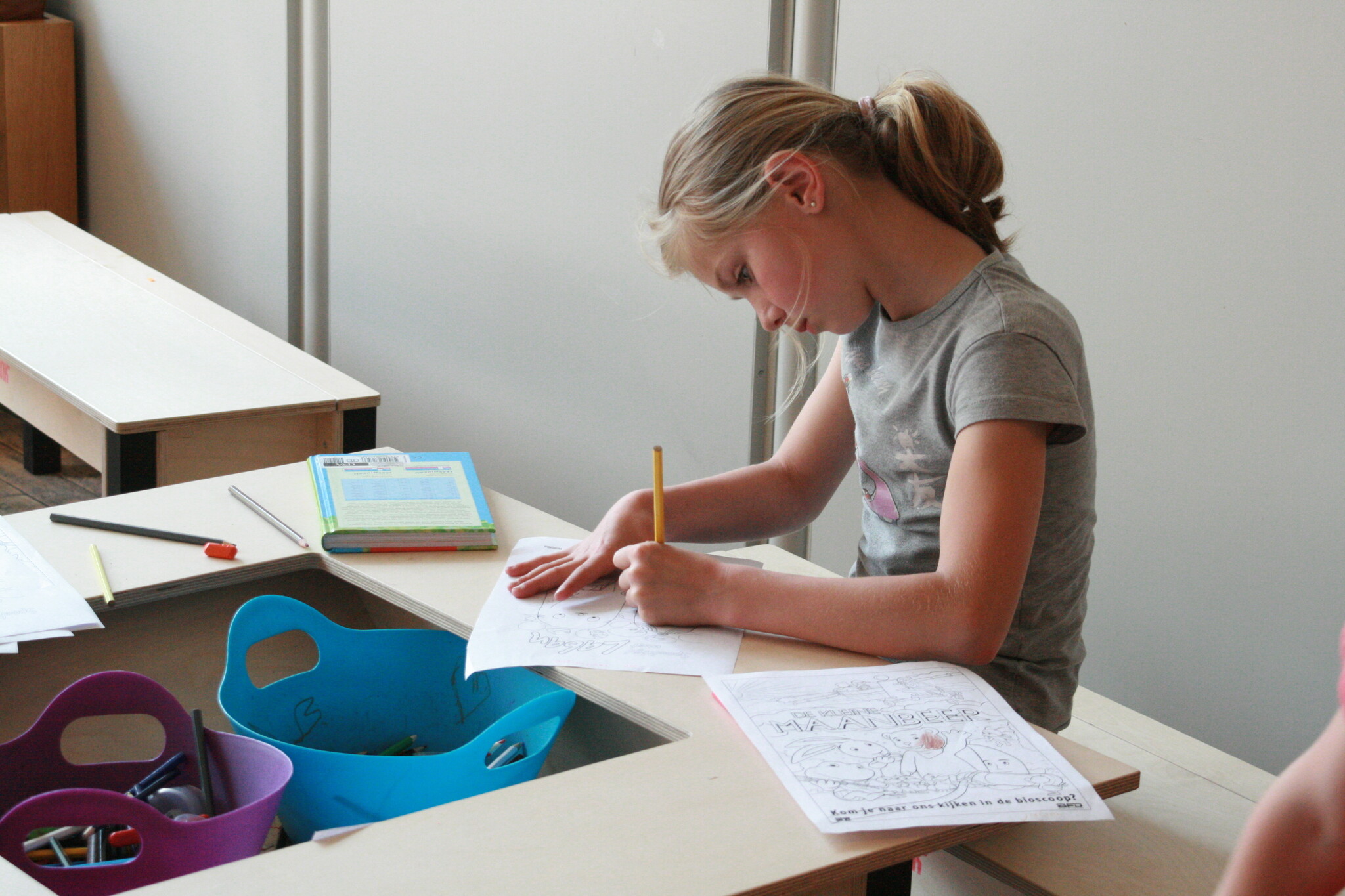 Klaslokaal inrichten basisschool  groep 1,2, 3, 4 en 5  onderbouw en bovenbouw