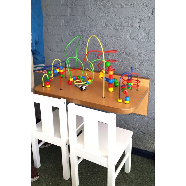 Motorik Spielwand aus Holz