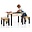 Tafel voor Lego met opbergruimte
