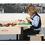 Tisch für Lego mit Aufbewahrung und 2 Hockern