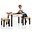 JunkTrunk Kindertafel met stoeltjes