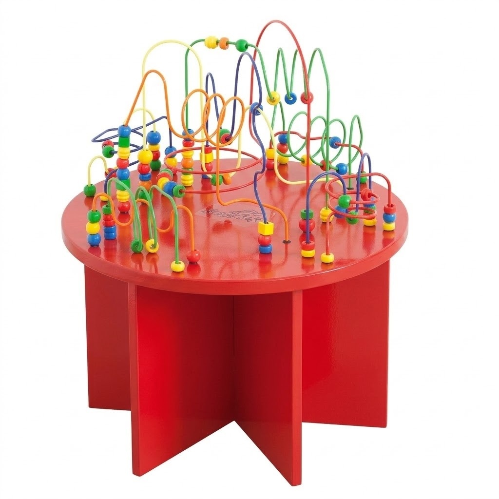 Bead Maze Activity Table for Kids | Educational Play Table - KinderSpell