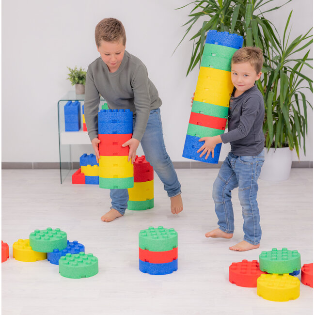 MODO blocs de construction mousse xxl ronds - 8 pcs