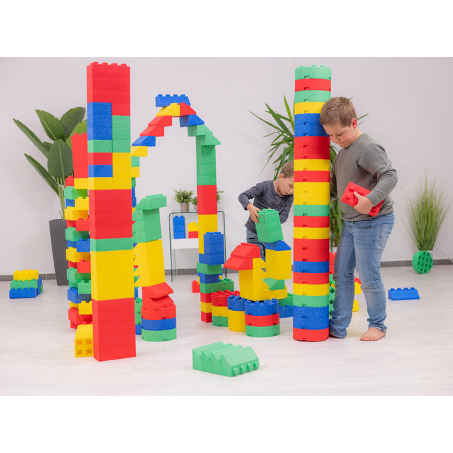 MODO grote bouwblokken foam voordeelset 100 stuks