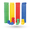 MODO foam building blocks Value Pack - 100 pcs