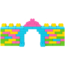 SoftBlocks Briques géantes 84 pièces pastel - lot avantageux