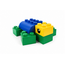 SoftBlocks kunststof bouwblokken type Lego van uniek rubberachtig materiaal - 42 stuks