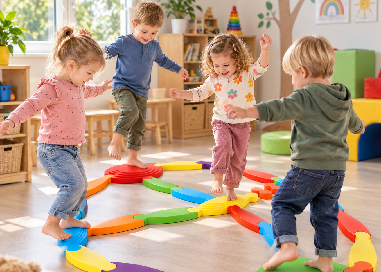 10 lustige Bewegungsspiele für Kinder in Kita und Kindergarten