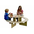 Childrens wooden activity play table