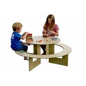 Table enfant ronde en bois