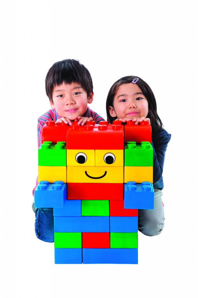 Les briques géantes Gablok s'emboîtent comme des LEGO, et
