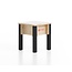 JunkTrunk Pupitre écolier en bois pour enfant avec tabouret