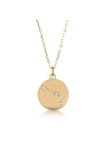 Adamarina Aries Constellation Necklace