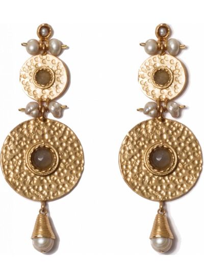 Adamarina Helena XL Earrings