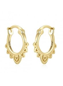 Adamarina Gold Earrings Gypsy