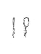 Adamarina Silver Earrings Chilli