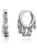 Adamarina Silver Earrings