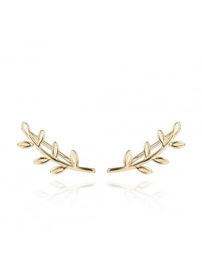 Adamarina Ear Cuff Gold