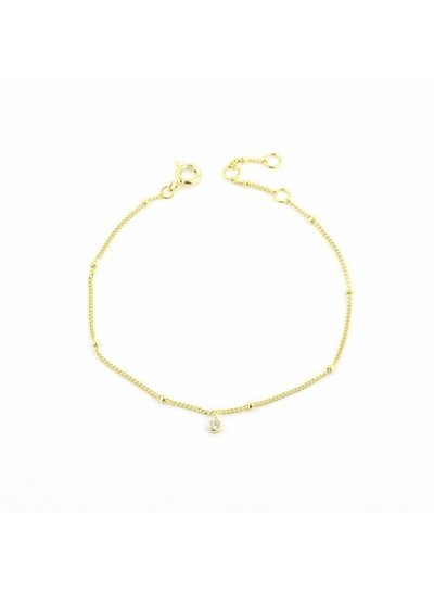 Adamarina Armband Pulsera Gold