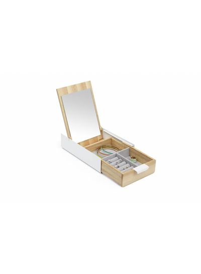 Adamarina Wood Jewellery Box - Copy