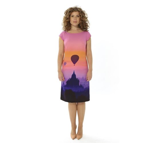 Bagan at Sunset Dress