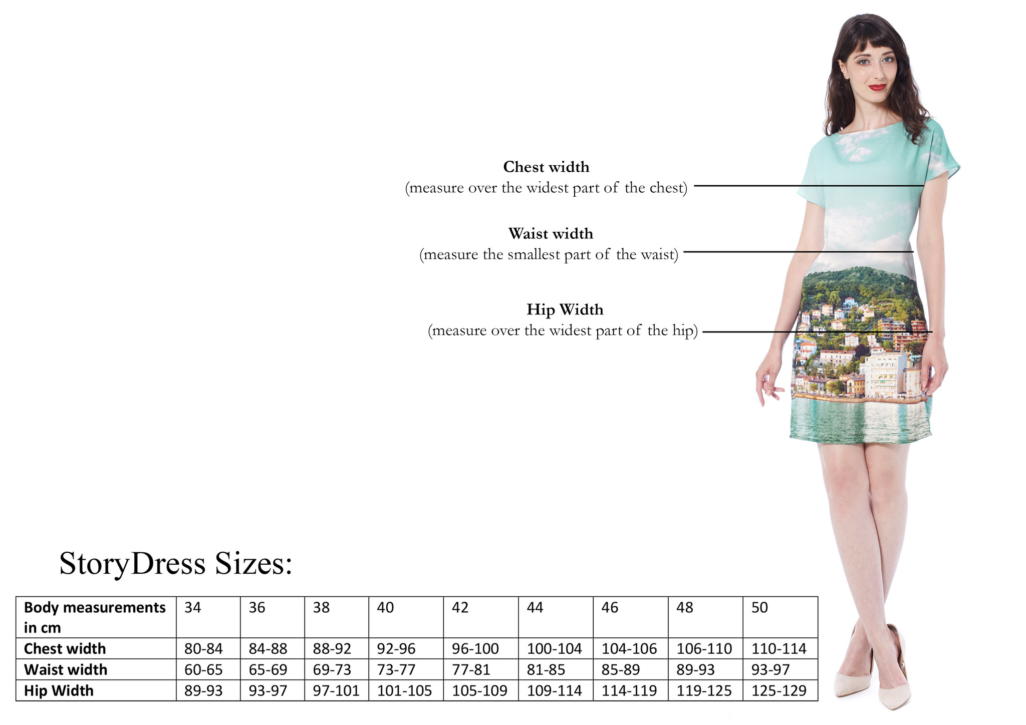 Size Labels Website