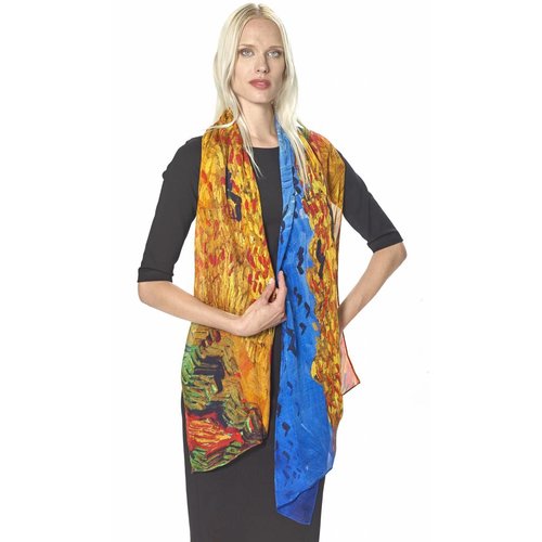 Wheatfield with Crows Scarf